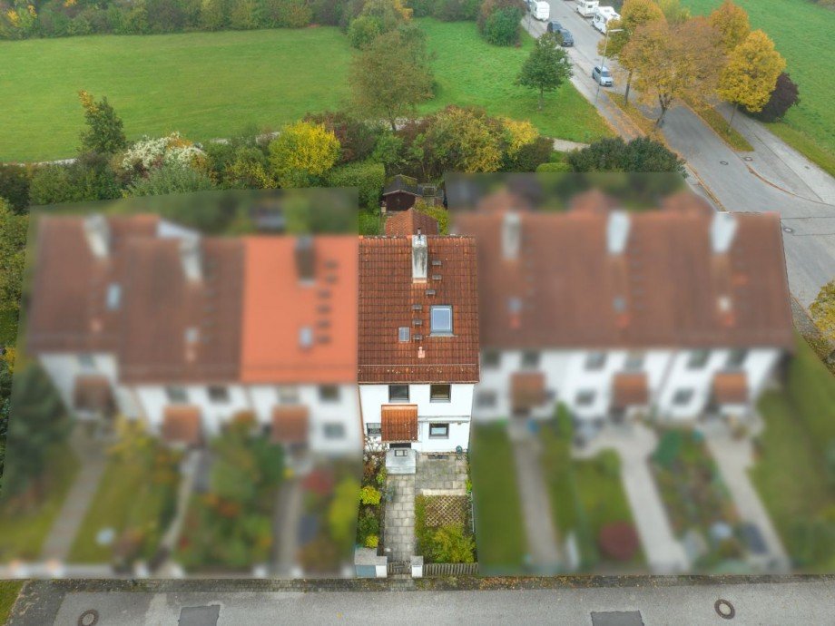 Luftbild2 Reihenhaus M�nchen