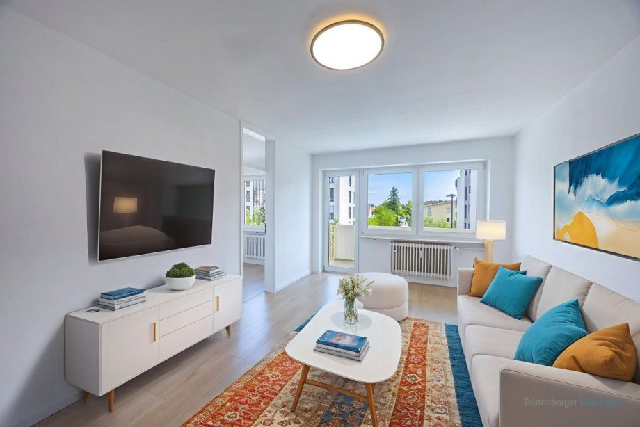 Wohnbereich visualisiert Wohnung Germering