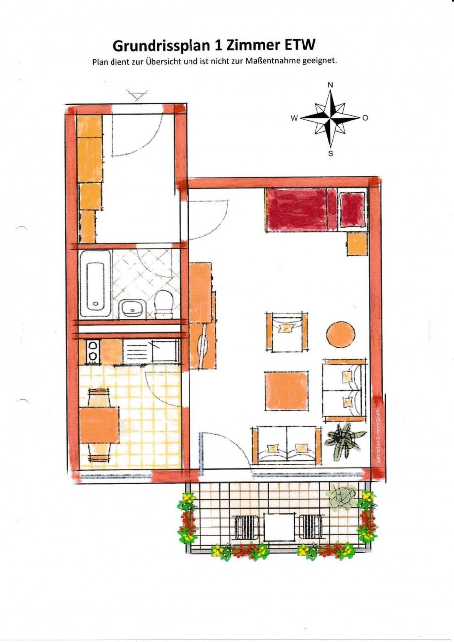 Grundriss Terrassenwohnung Germering