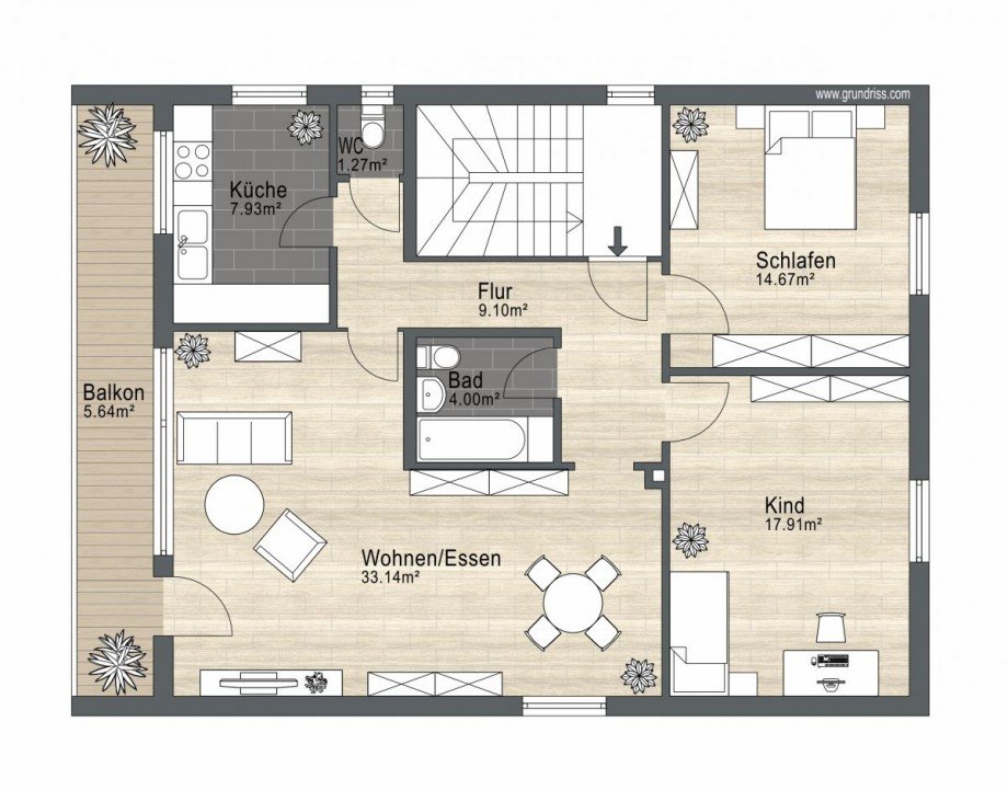 Grundriss Wohnung Germering