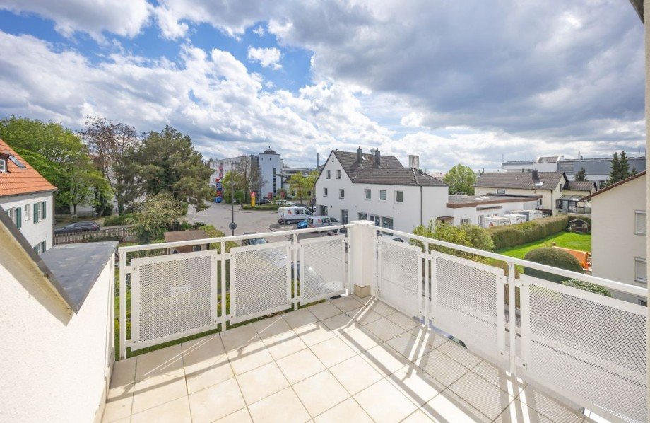 Balkon Dachgeschosswohnung Germering