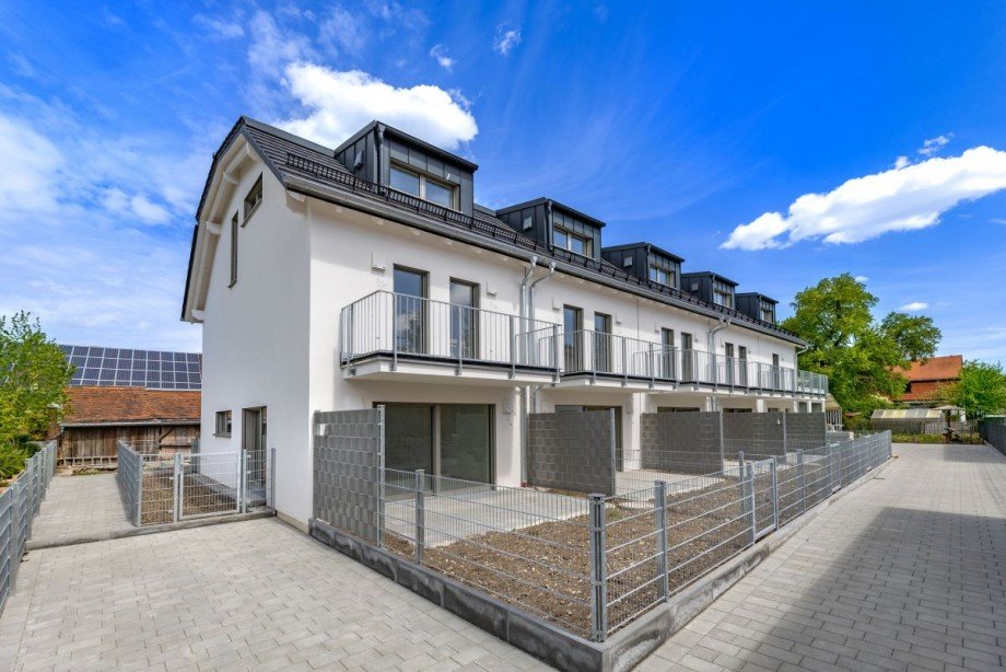 Au�enansicht Reihenhaus M�nchen
