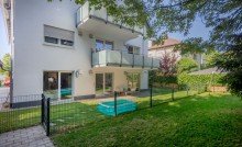 Terasse6 Moderne 3-Zimmer-Gartenwohnung in Obermenzing mit Hobbyraum