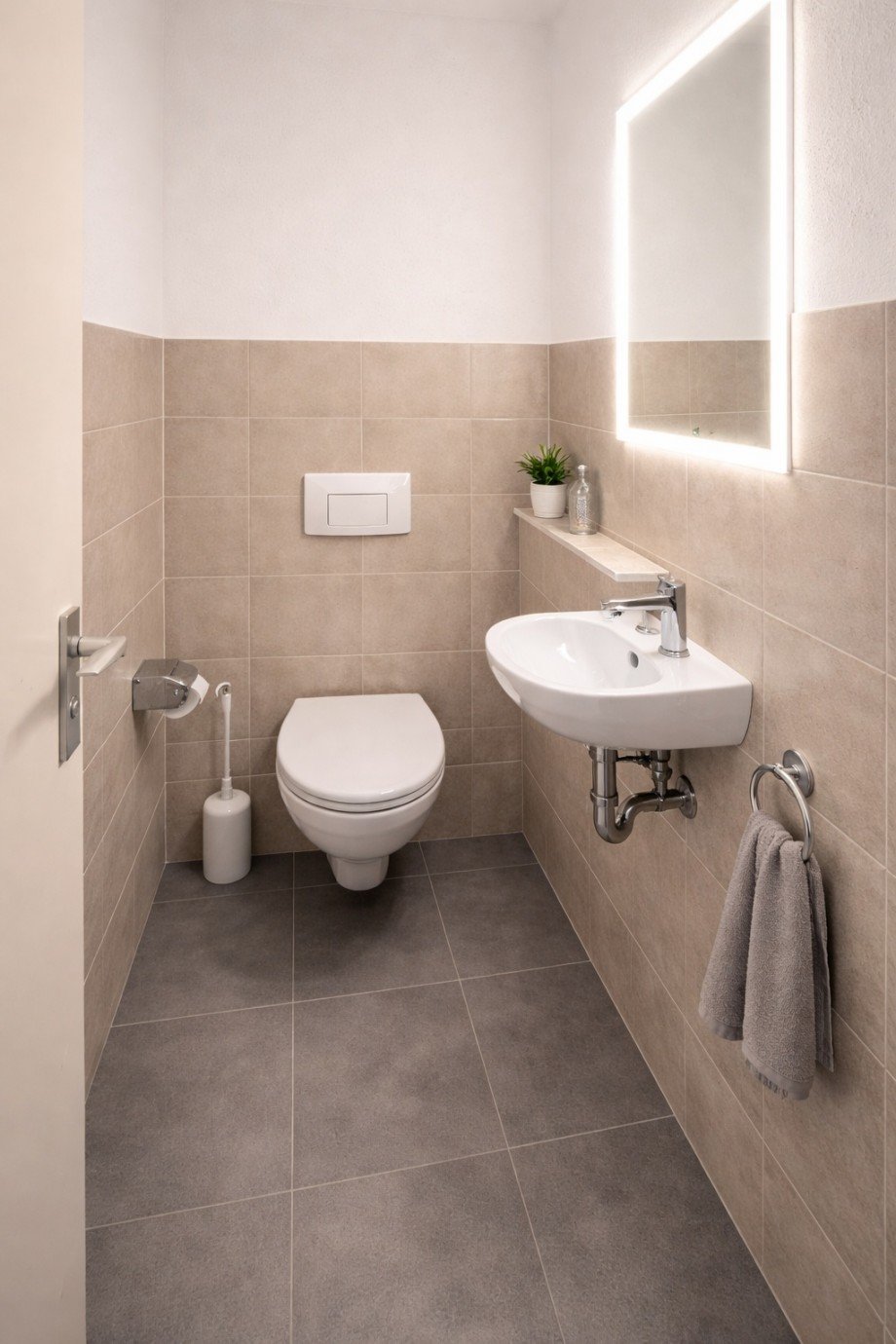 G�ste Wc Visualisiert Wohnung Germering