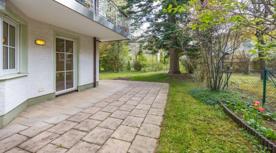 Terrasse Erdgeschosswohnung M�nchen