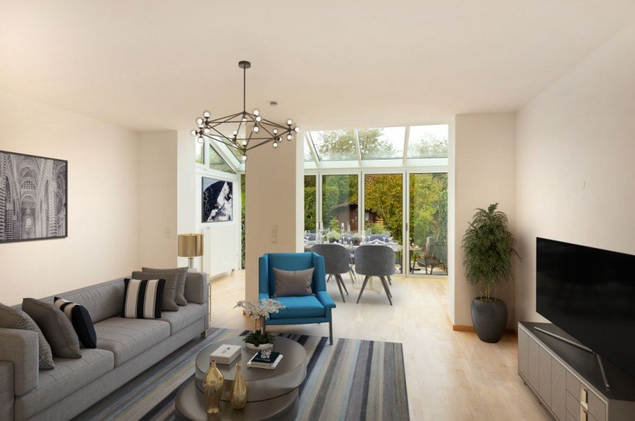 Wohnen visualisiert Reihenhaus M�nchen