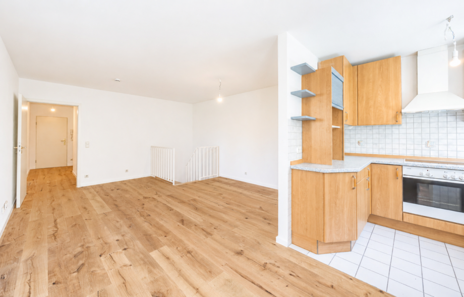 Wohnen mit K�che Maisonettewohnung M�nchen