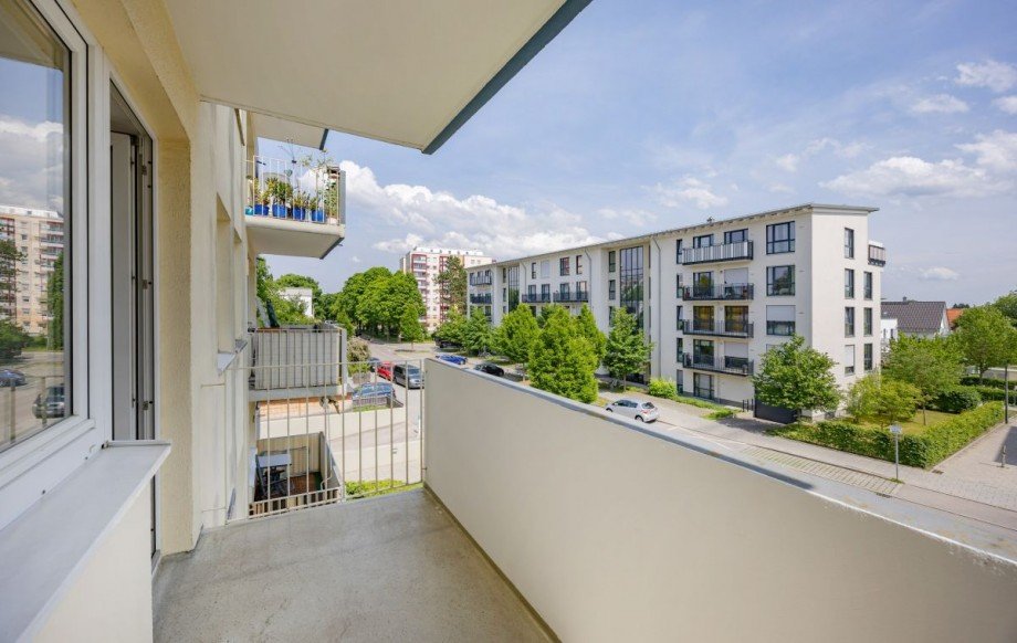 Aussicht Balkon2 Wohnung Germering