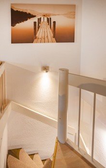 Treppenhaus Sch�ne 1,5 Zimmer-Gartenwohnung in zentraler Lage von Germering