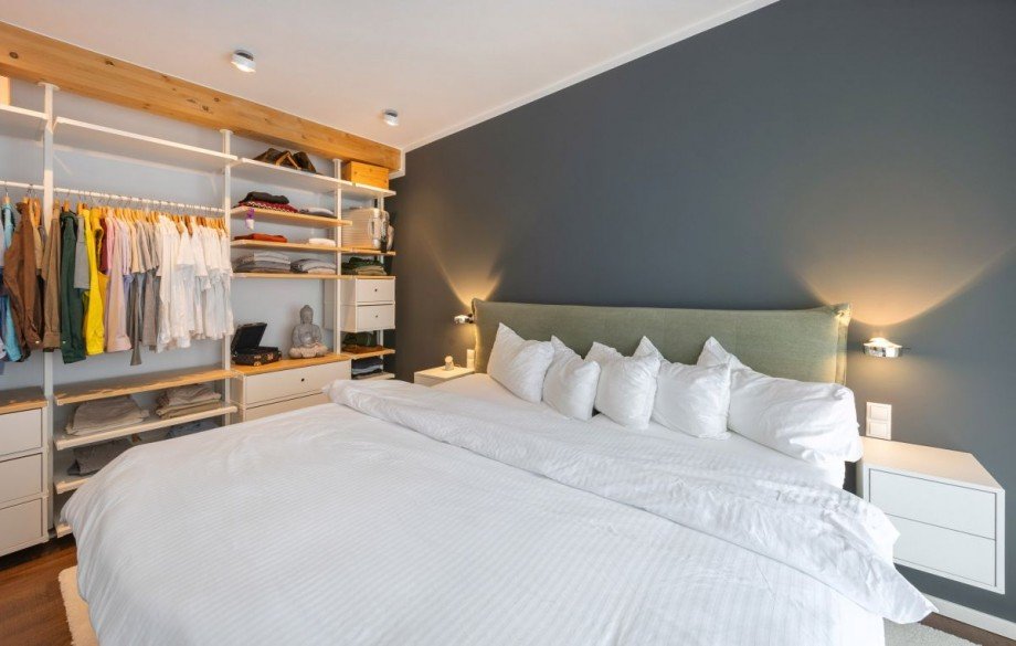 Schlafzimmer Penthousewohnung M�nchen