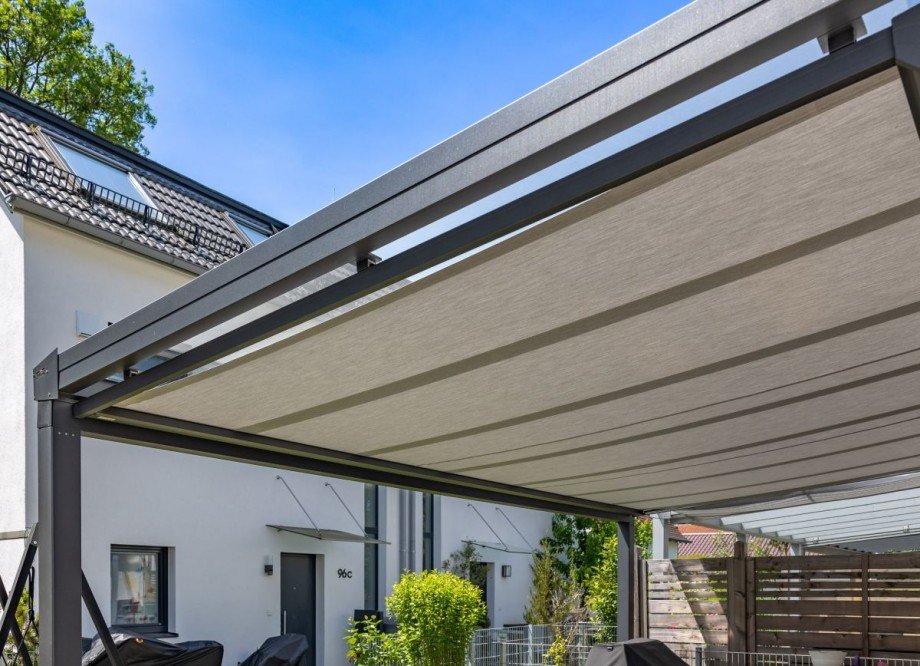 elektrische Markise Reihenendhaus Puchheim