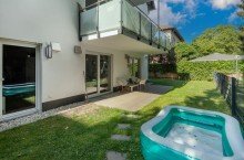 Terasse4 Moderne 3-Zimmer-Gartenwohnung in Obermenzing mit Hobbyraum