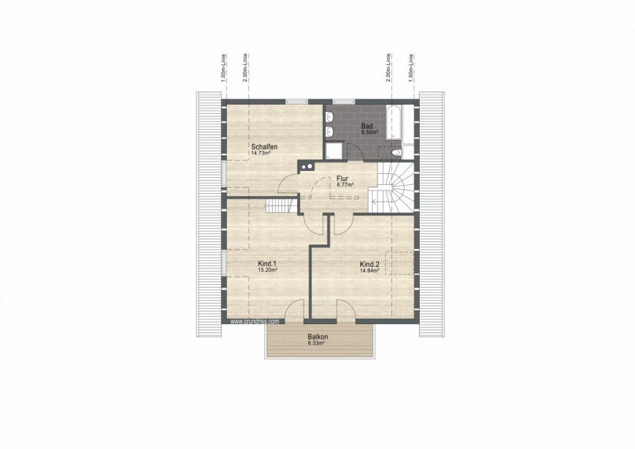 Obergeschoss Einfamilienhaus Puchheim