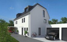 3D Visualisierung Duerrenberger Simmerleinplatz cam02 v004test Top-Lage - Neubau von 4 Doppelhaush�lften in M�nchen-Moosach
