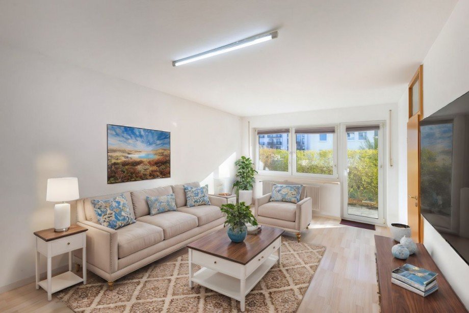 Visualisierung Terrassenwohnung Germering