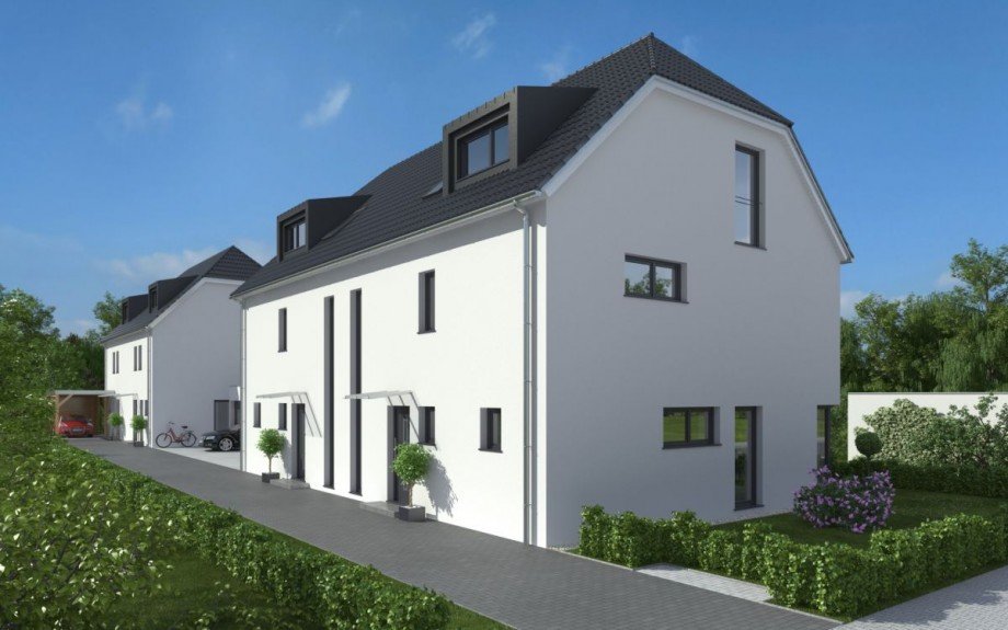 3D Visualisierung Duerrenberger Simmerleinplatz 004 Doppelhaush�lfte M�nchen